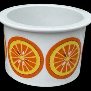 Vintage Arabia Pomona Ceramic Marmalade Pot Made in Finland (1965–1973)-no lid